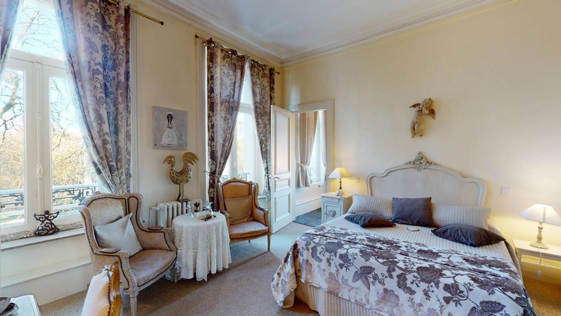 Chateau "Le Castel Des Anges" Wailly-Beaucamp Bagian luar foto